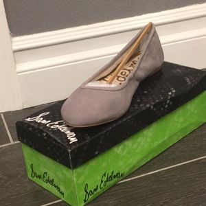Sam Edelman Fritz Ballet Flat 12M in Grey Frost
